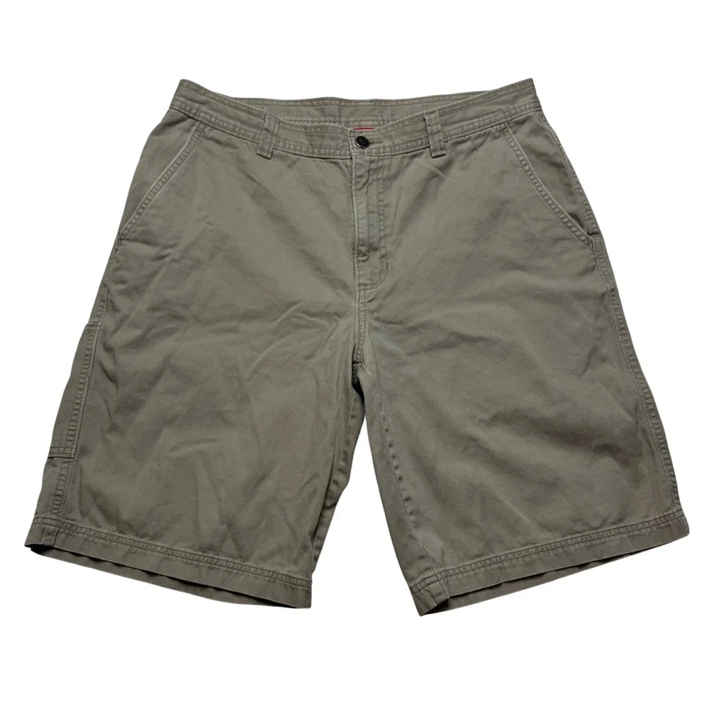 The North‎ Face Shorts Mens 34 Tan Khaki Cargo Hiking Utility Twill Gorpcore
